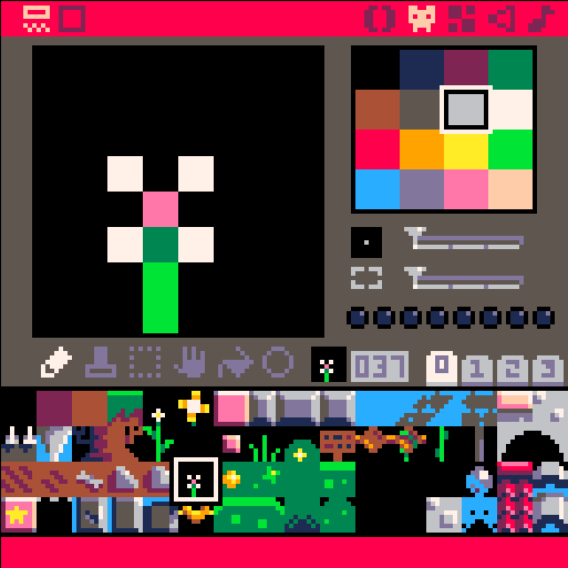 Pico-8 sprite editor